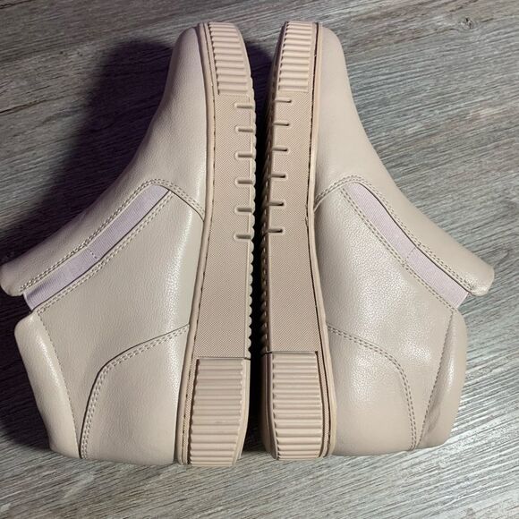 SOUL Naturalizer Turner Mid High Top Platform Sneakers Boots Tan Beige Size 12 - Picture 12 of 13